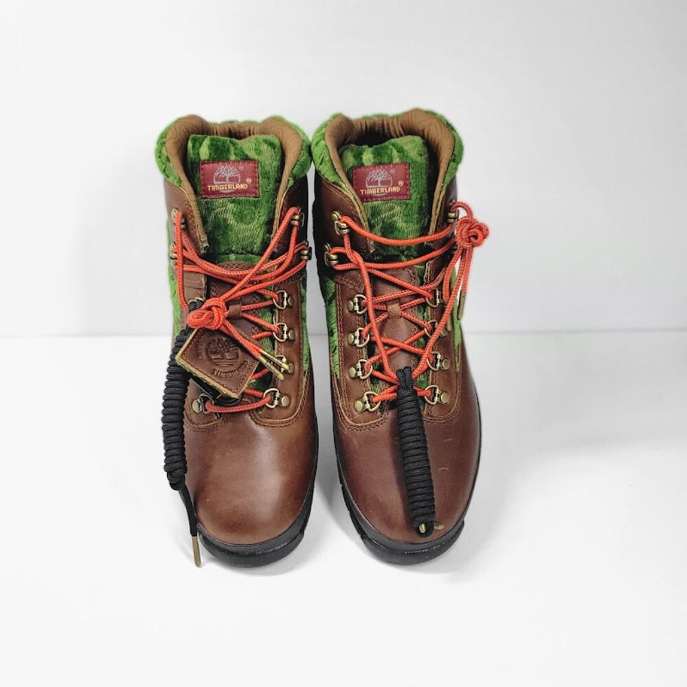 TIMBERLAND black pioneers euro hiker boots Sz 11 NEW - Picture 2 of 10